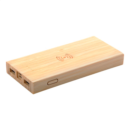Wooster bambusz power bank natúr – Dekormunka