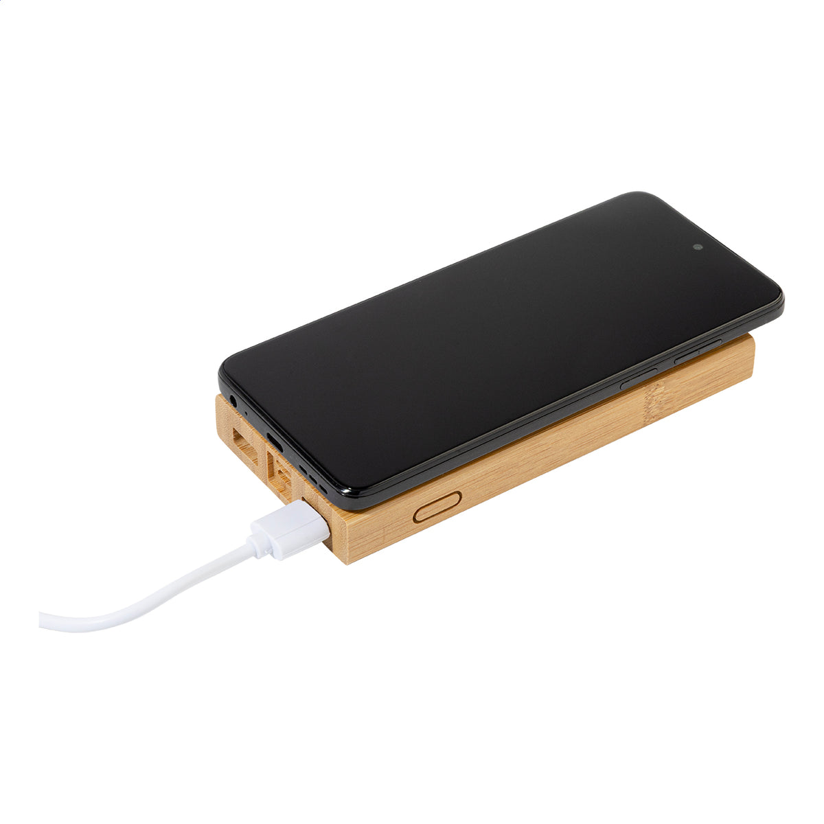 Wooster bambusz power bank natúr – Dekormunka – további kép 5