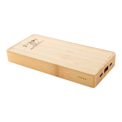 Sunster bambusz USB power bank natúr – Dekormunka – további kép 3
