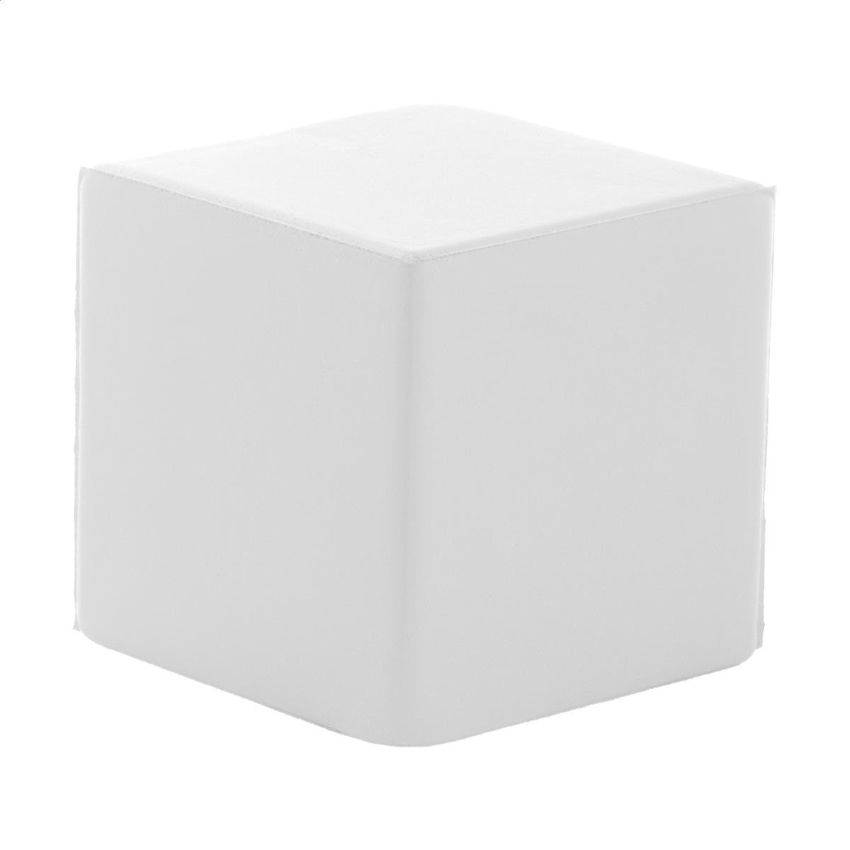 Cubix pU hab stresszlabda fehér – Dekormunka