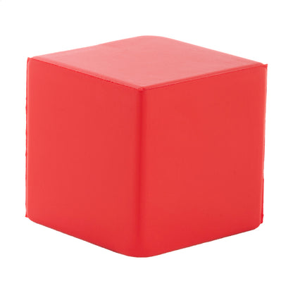 Cubix pU hab stresszlabda piros – Dekormunka