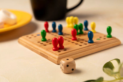 Arcus bambusz ludo játék natúr – Dekormunka – további kép 6