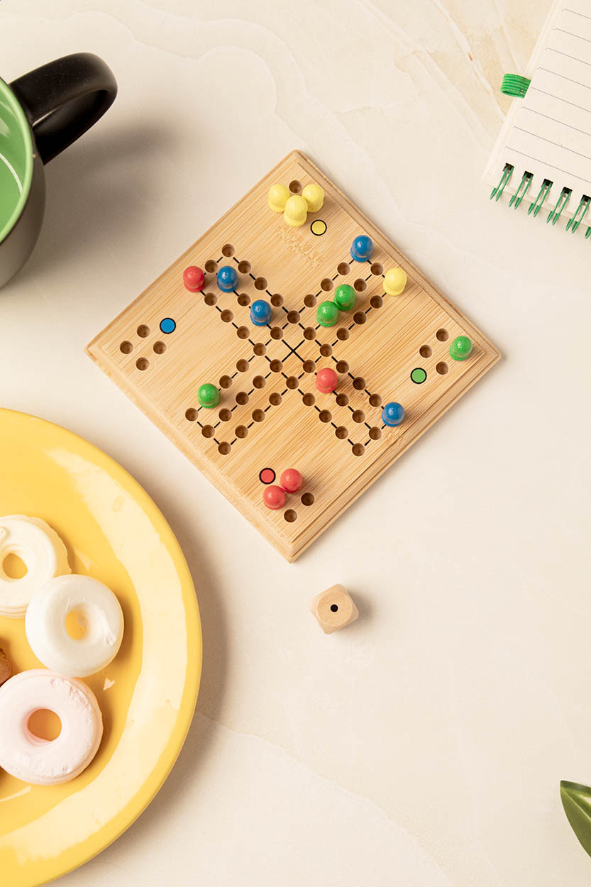 Arcus bambusz ludo játék natúr – Dekormunka – további kép 7