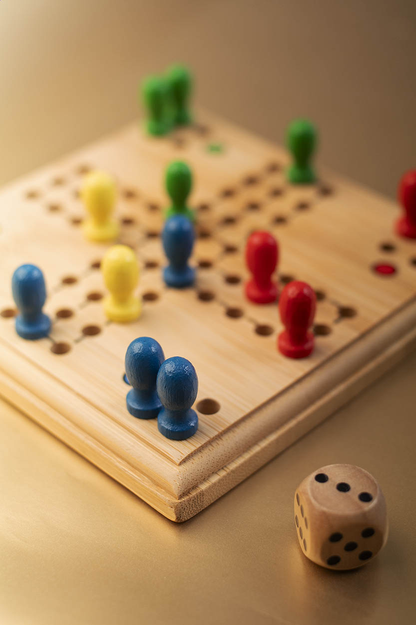 Arcus bambusz ludo játék natúr – Dekormunka – további kép 8