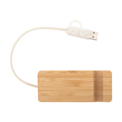 Mobaru bambusz USB hub natúr – Dekormunka – további kép 2