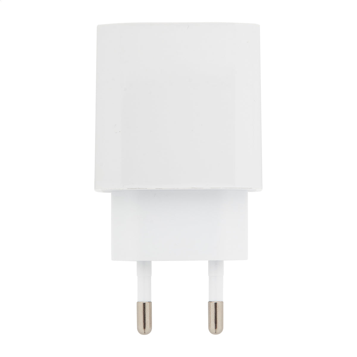 Recharge újrahasznosított ABS USB fali töltő fehér – Dekormunka – további kép 5