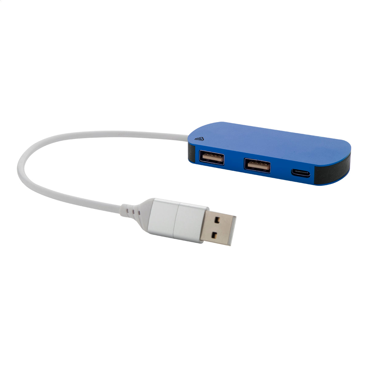 Raluhub újrahasznosított alumínium USB hub kék – Dekormunka