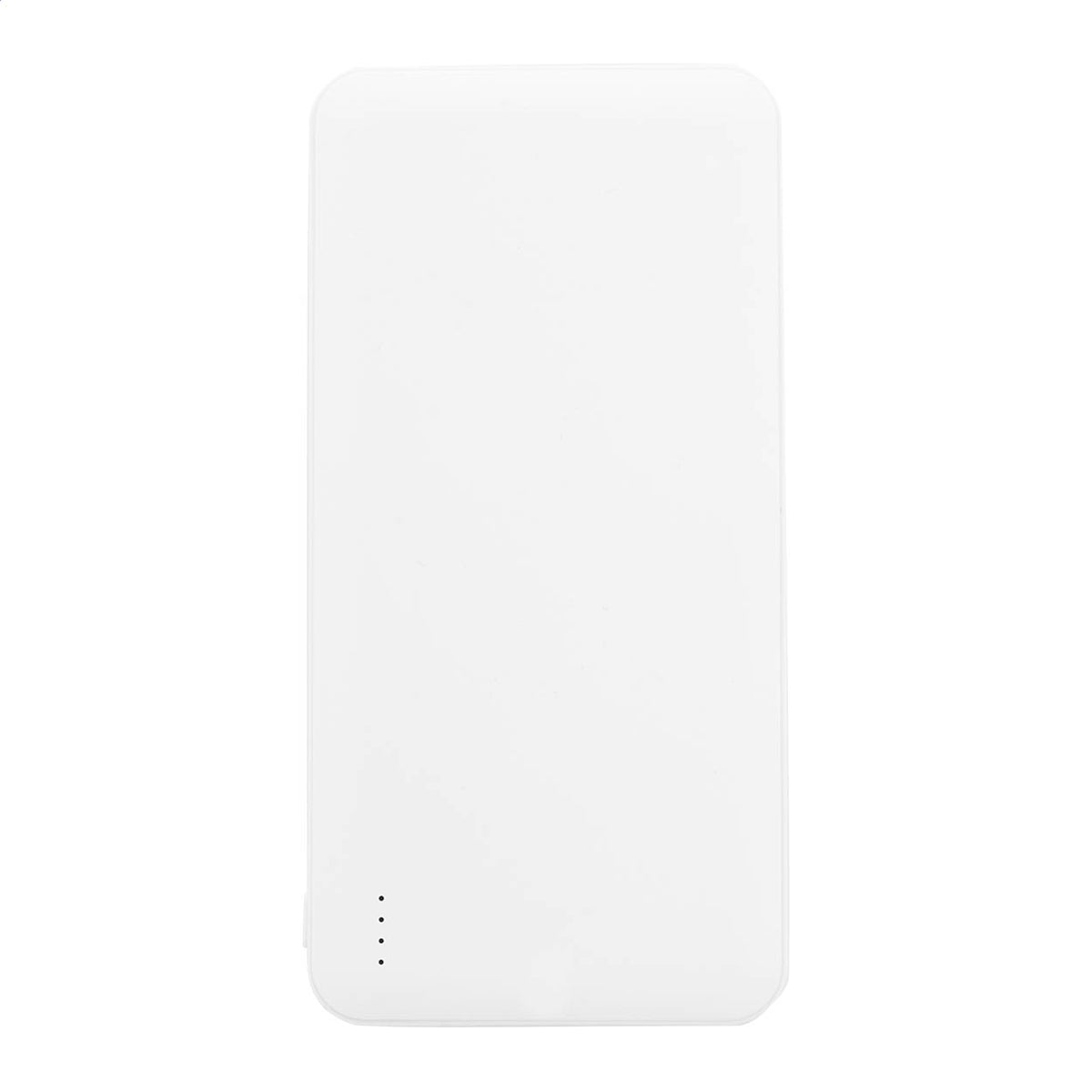 Rabobank XL újrahasznosított ABS power bank fehér – Dekormunka – további kép 2