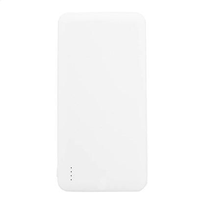 Rabobank XL újrahasznosított ABS power bank fehér – Dekormunka – további kép 2