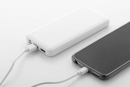 Rabobank XL újrahasznosított ABS power bank fehér – Dekormunka – további kép 5