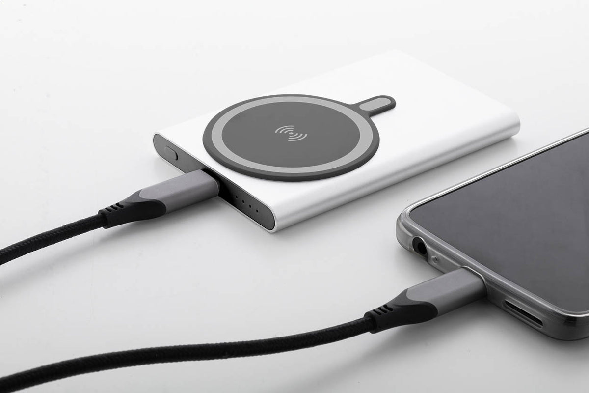 RaluStick újrahasznosított alumínium power bank ezüst – Dekormunka – további kép 7