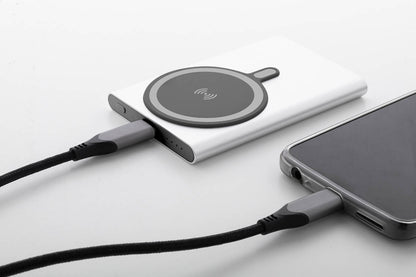 RaluStick újrahasznosított alumínium power bank ezüst – Dekormunka – további kép 7