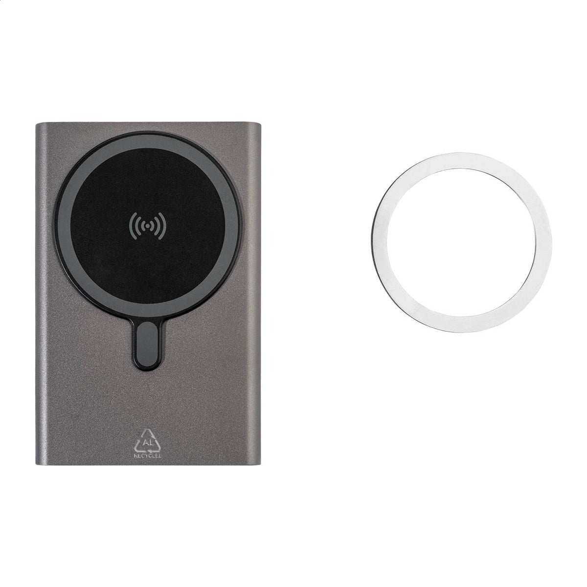 RaluStick újrahasznosított alumínium power bank szürke – Dekormunka – további kép 2