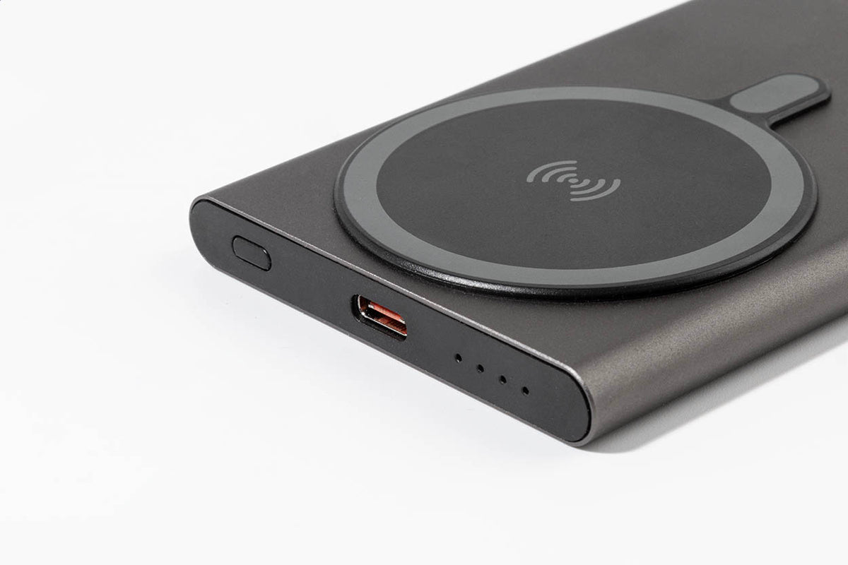 RaluStick újrahasznosított alumínium power bank szürke – Dekormunka – további kép 3