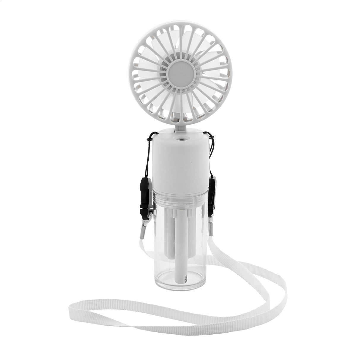 Misty műanyag újratölthető vízpermetes ventilátor fehér – Dekormunka – további kép 3