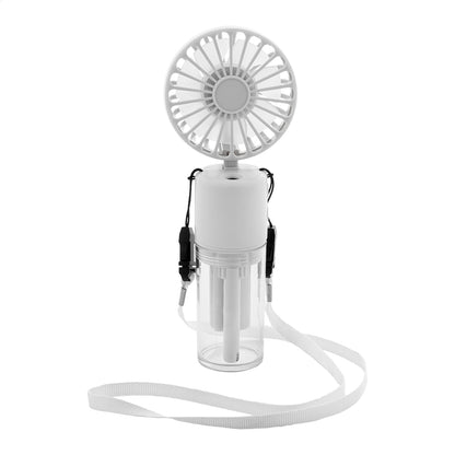 Misty műanyag újratölthető vízpermetes ventilátor fehér – Dekormunka – további kép 3