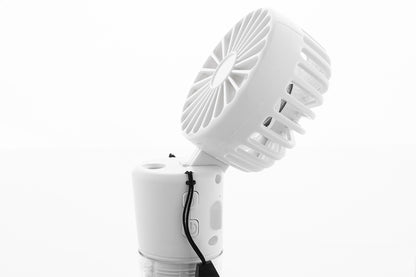 Misty műanyag újratölthető vízpermetes ventilátor fehér – Dekormunka – további kép 5
