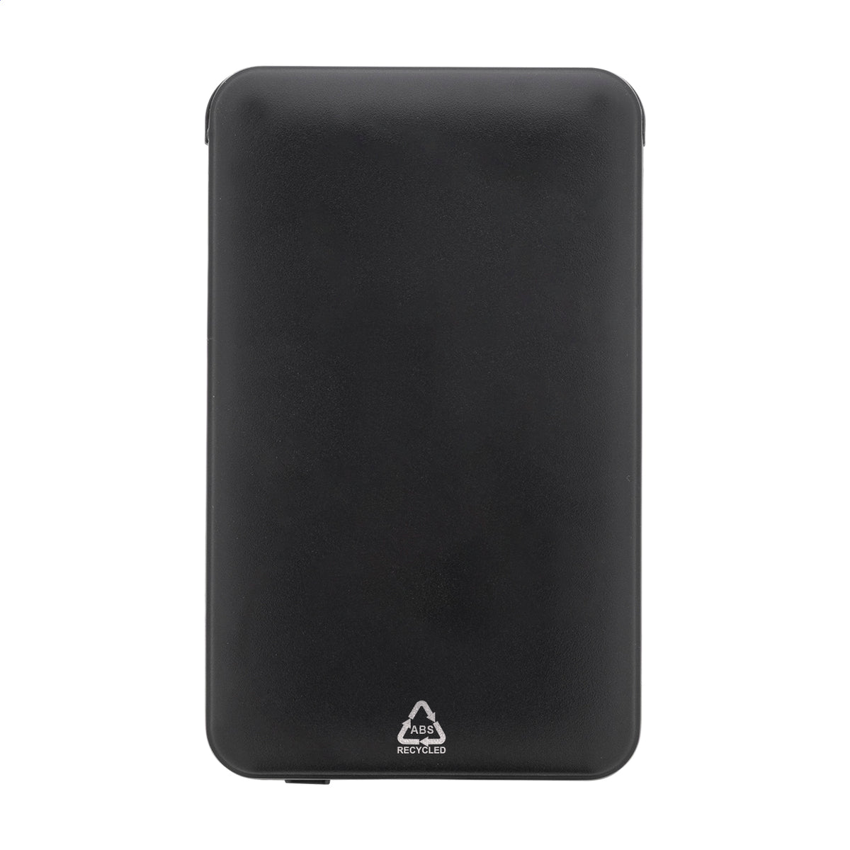 Slimbank újrahasznosított ABS power bank fekete – Dekormunka – további kép 4
