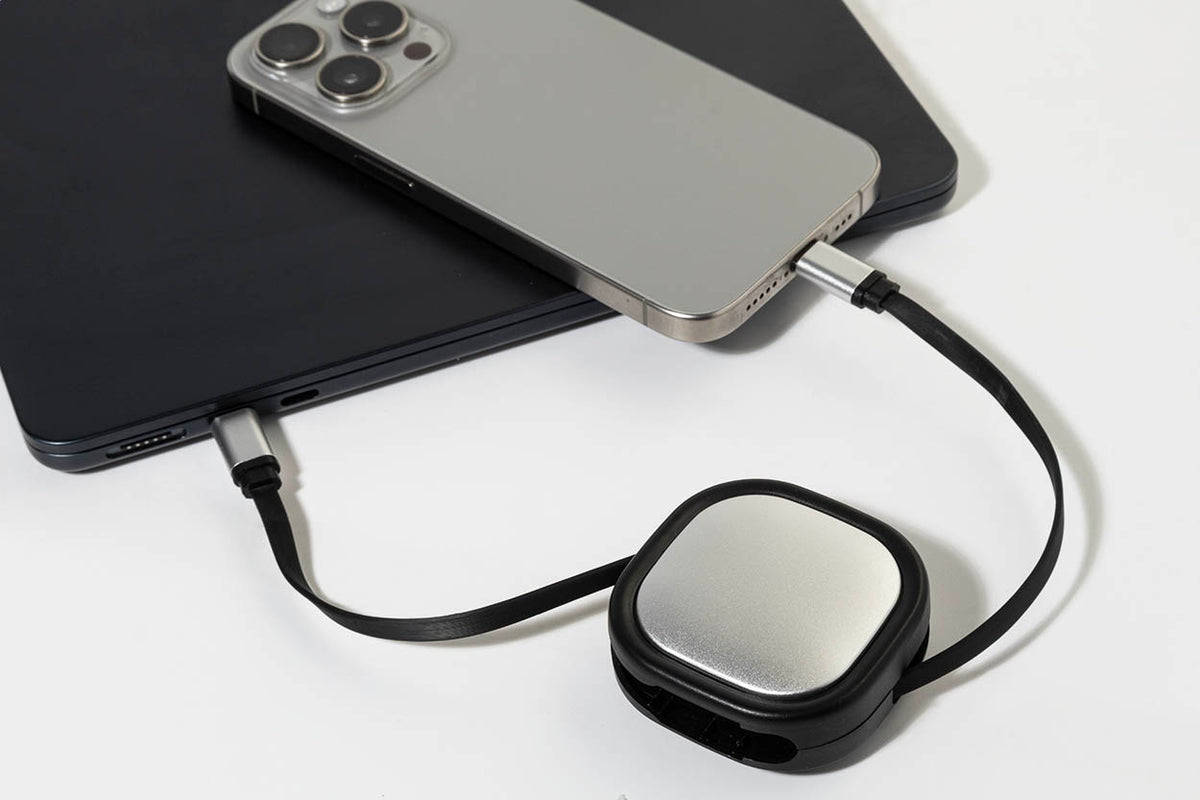 Cabsle Plus újrahasznosított ABS 60 W-os USB-C töltőkábel fekete – Dekormunka – további kép 3