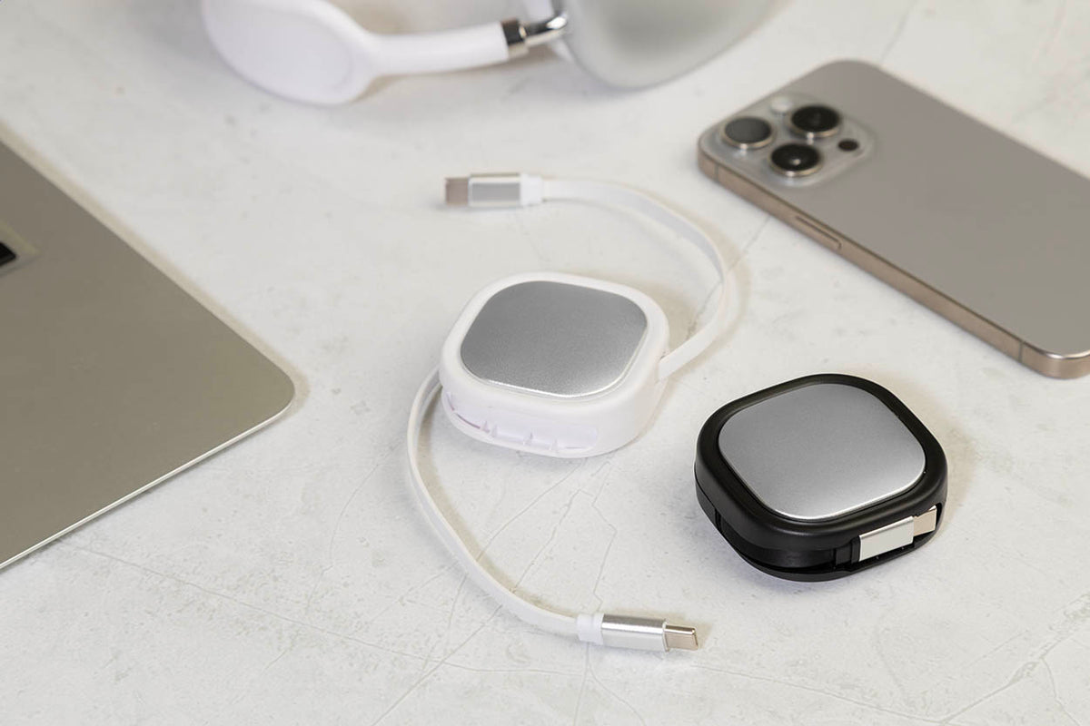 Cabsle Plus újrahasznosított ABS 60 W-os USB-C töltőkábel fekete – Dekormunka – további kép 4
