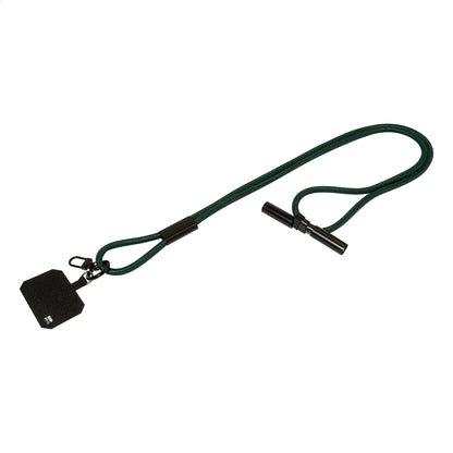 HolCharge 60 W-os RPET mobiltartós nyakpánt kábellel sötét zöld – Dekormunka – további kép 2
