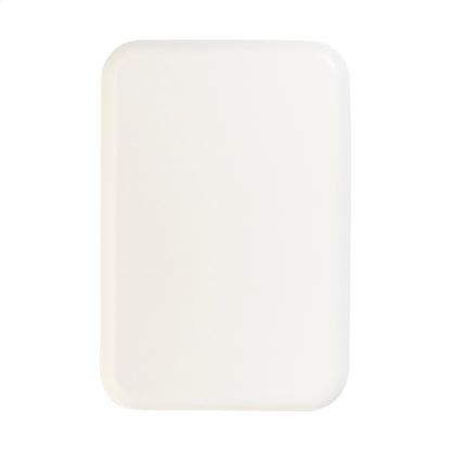 Rabobank FastMag újrahasznosított ABS power bank fehér – Dekormunka – további kép 3