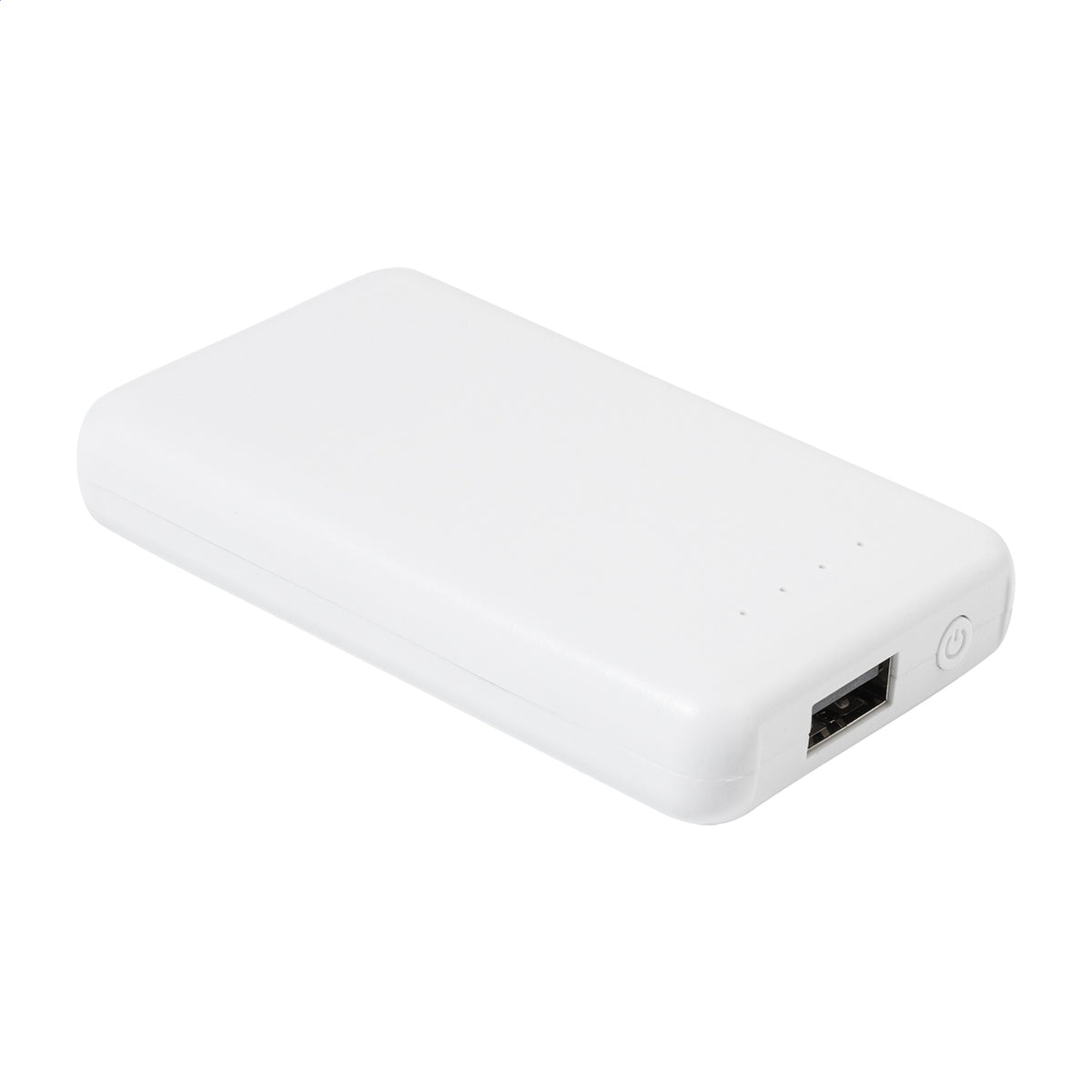 Rabobank Mini újrahasznosított ABS power bank fehér – Dekormunka