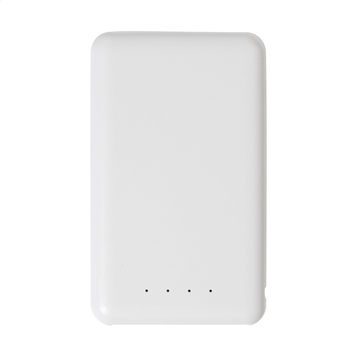 Rabobank Mini újrahasznosított ABS power bank fehér – Dekormunka – további kép 3