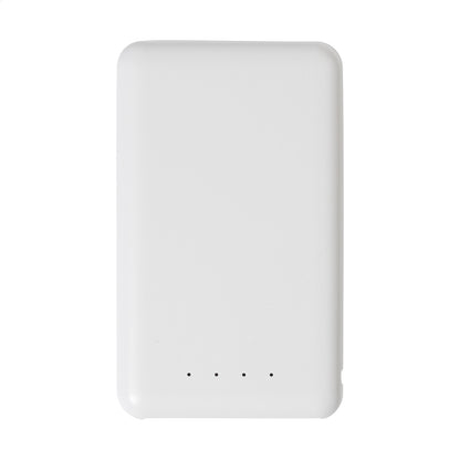 Rabobank Mini újrahasznosított ABS power bank fehér – Dekormunka – további kép 3