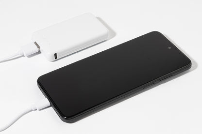 Rabobank Mini újrahasznosított ABS power bank fehér – Dekormunka – további kép 2