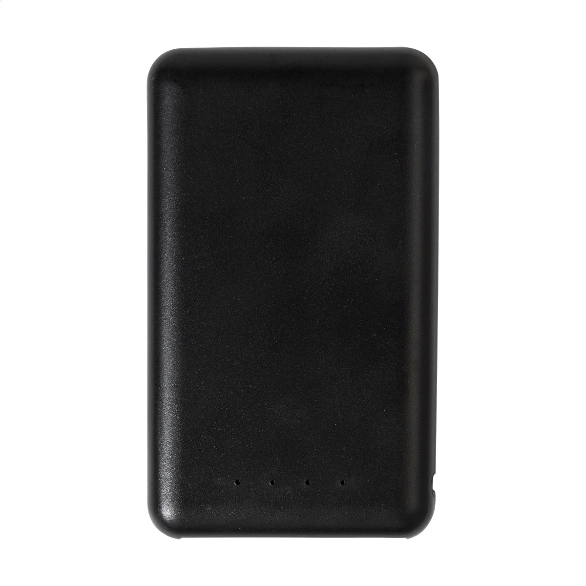 Rabobank Mini újrahasznosított ABS power bank fekete – Dekormunka – további kép 3