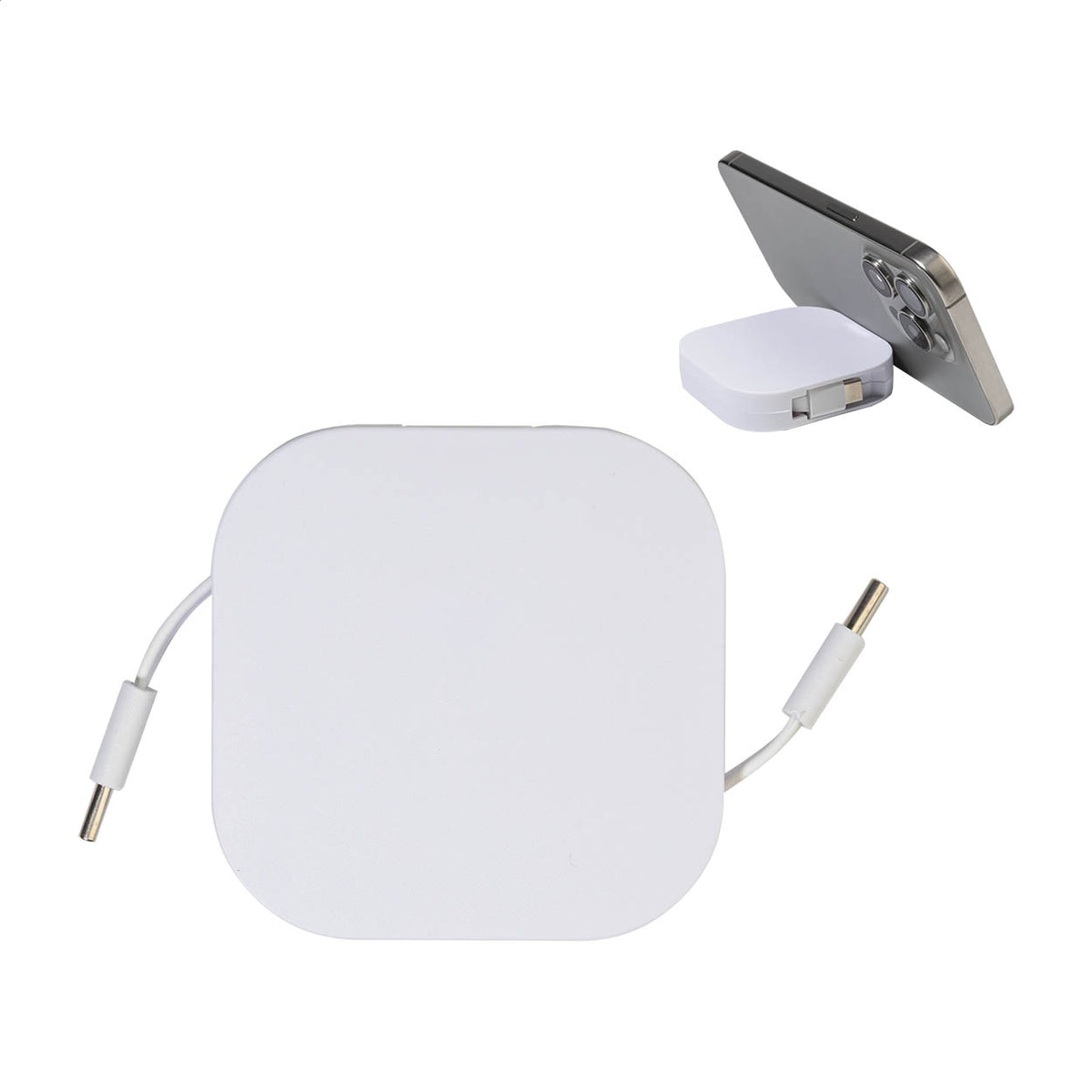 Hobsle újrahasznosított ABS 60 W-os RABS USB-C kábel fehér – Dekormunka