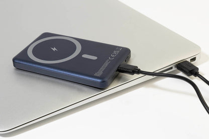 RaluLux újrahasznosított alumínium power bank sötét kék – Dekormunka – további kép 5
