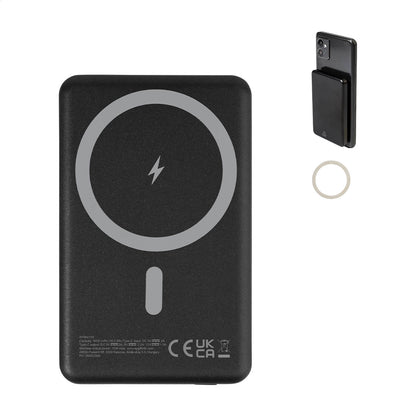 RaluLux újrahasznosított alumínium power bank fekete – Dekormunka