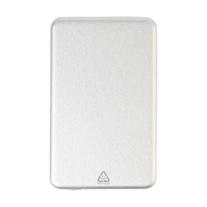 RaluLux újrahasznosított alumínium power bank ezüst – Dekormunka – további kép 2