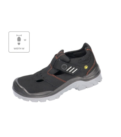 Act 151 W - Szandál unisex - fekete