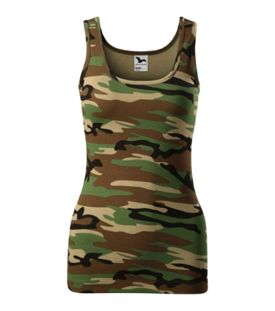 Camo Triumph - Atléta női - barna terepszín