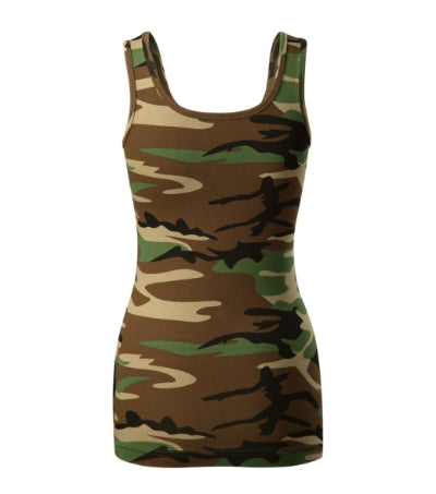 Camo Triumph - Atléta női - barna terepszín