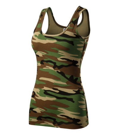 Camo Triumph - Atléta női - barna terepszín
