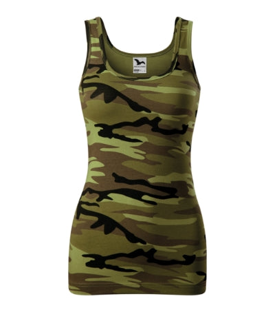 Camo Triumph - Atléta női - zöld terepszín