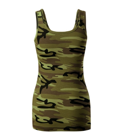 Camo Triumph - Atléta női - zöld terepszín