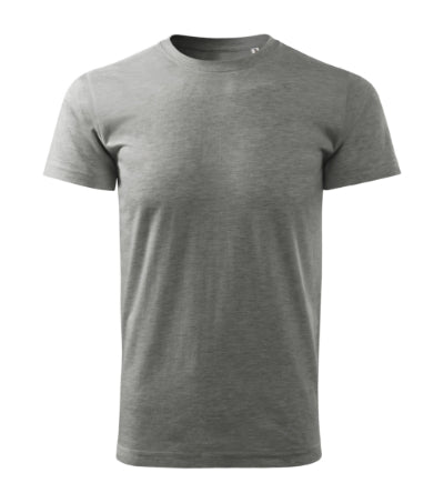 Heavy New Free - Póló unisex - sötétszürke melírozott