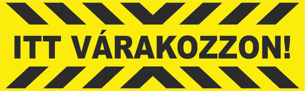 Munkavédelmi és jelző táblák, matricák óriási választékban