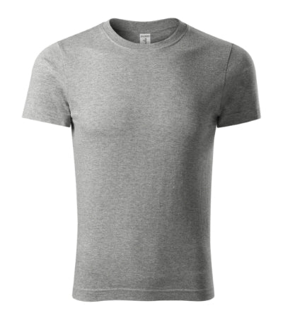 Peak - Póló unisex - sötétszürke melírozott
