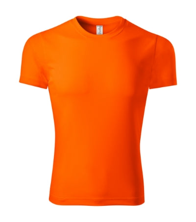 Pixel - Póló unisex - neon narancssárga