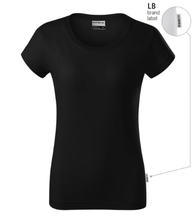 Resist - Póló női - fekete 01 (brand label)