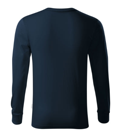 Resist LS - Póló unisex - tengerészkék 02 (brand label)