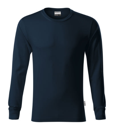 Resist LS - Póló unisex - tengerészkék 02 (brand label)