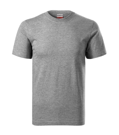 Base - Póló unisex - sötétszürke melírozott