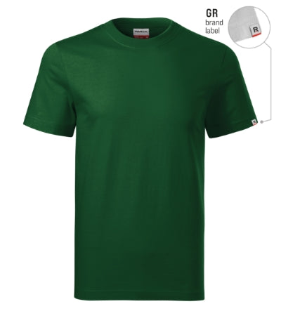 Base - Póló unisex - üvegzöld 06 (brand label)